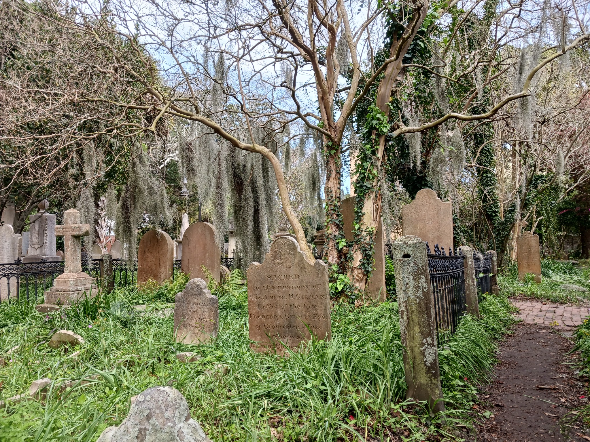 Historic cemetery visited on a literary journey