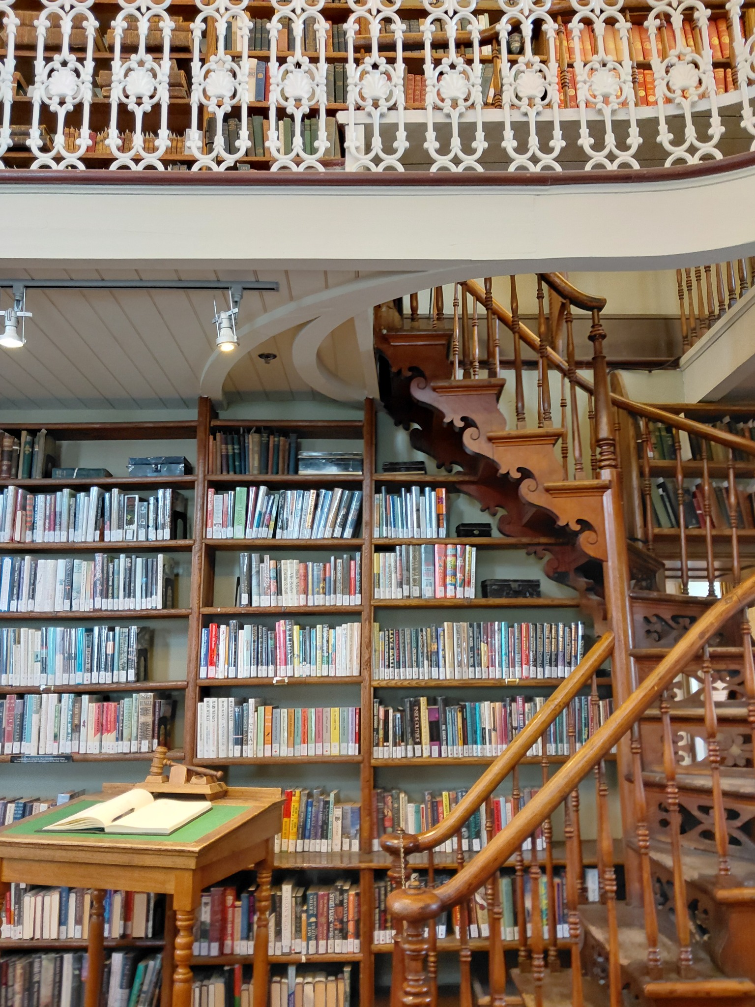 A favorite library interior in Québec