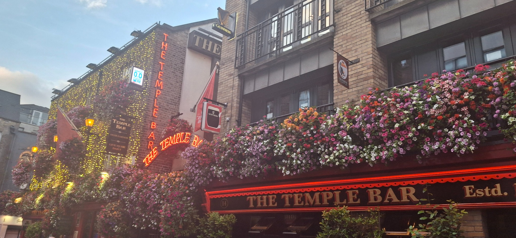 The Temple Bar in Dublin